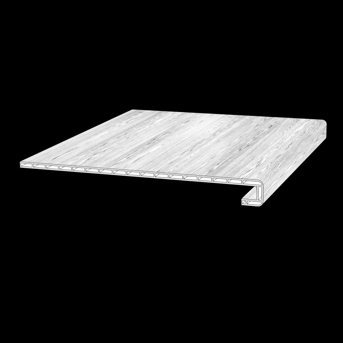 Square NOSE Stairnose for this floor